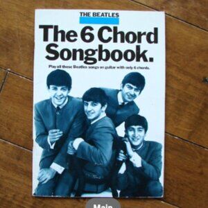 The Beatles 6 Chord Songbook Guitar 30 Songs Vocals Beginner
